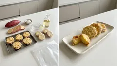 さつまいも天ぷら、余ったら冷凍へ:衣がべたつきにくい保存と温め直し