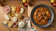 いつものチキンカレーに生おからをプラス—少ないルーでも満足感が出る作り方