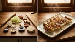 ごぼう香る「お野菜もりもり焼き餃子」—肉少なめでも満足の作り方