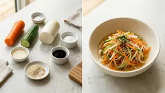 切って塩もみして和えるだけ:人参・きゅうり・大根のさっぱり酢漬け