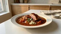 圧力鍋で3分加圧:まるごとトマトがとろける簡単チキンカレー