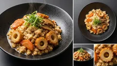 干し椎茸の戻し汁でだし感アップ：おからとちくわのしっとり煮物（作り置きにも）