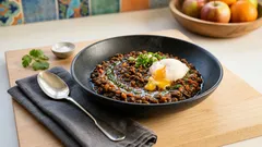 クッキングプロで無水キーマカレー:トマトの水分だけでコク深く、後味は軽やかに