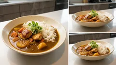 鶏むね肉がしっとり柔らかくなる、塩麹チキンカレーの作り方(ソース&ケチャップの隠し味)